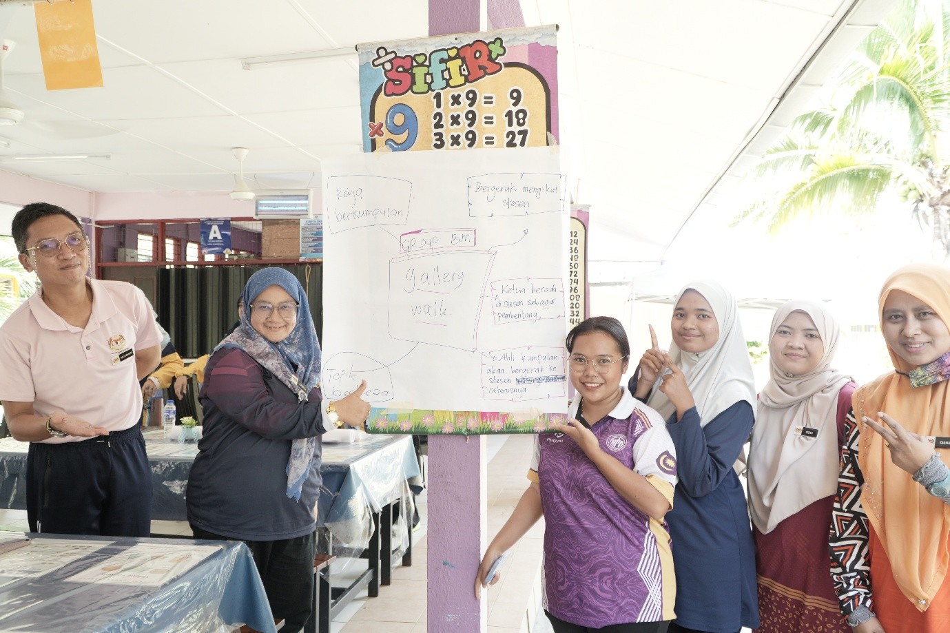 Pembelajaran Aktif Perkasa Guru SK Menson melalui Inisiatif Profesor Turun Padang