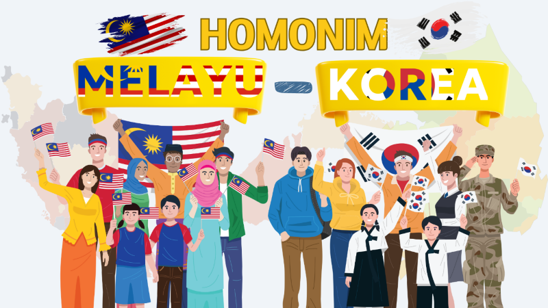 Pembelajaran bahasa asing melalui homonim silang bahasa: Bahasa Melayu dan Korea