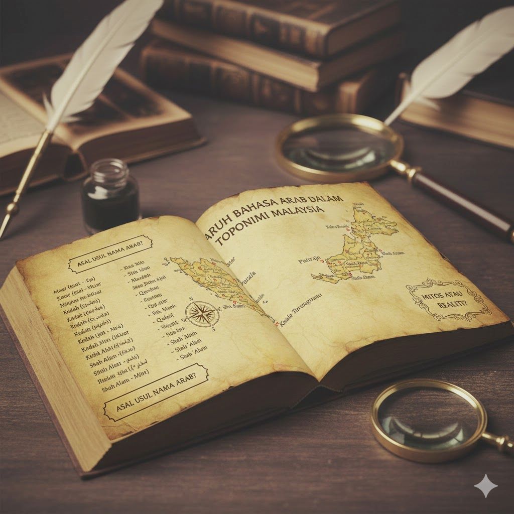 Pengaruh Bahasa Arab dalam Toponimi Negeri Malaysia-Mitos atau Realiti