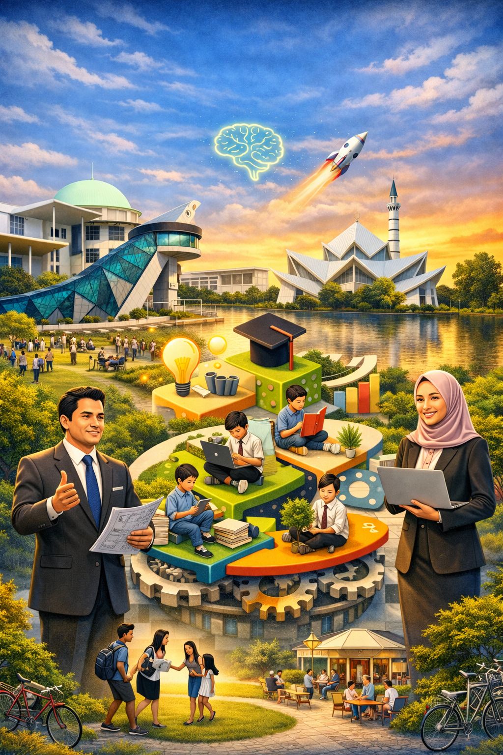 Pentadbir Profesional Sebagai Arkitek Perubahan: Rekayasa Ekosistem Pembangunan Pelajar