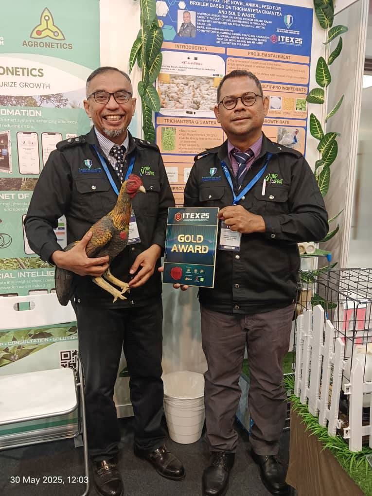 UMPSA research recognised with 3 gold and 3 silver medals at ITEX 2025