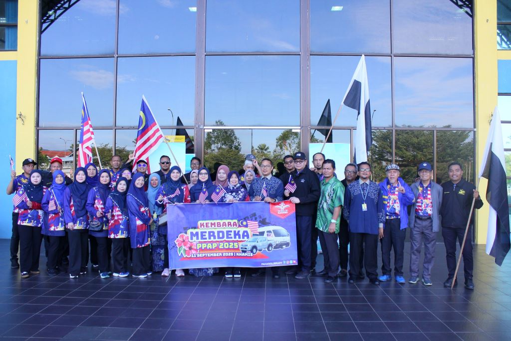 Perpustakaan UMPSA jadi destinasi persinggahan pertama Konvoi Kembara Merdeka PPAP 2025
