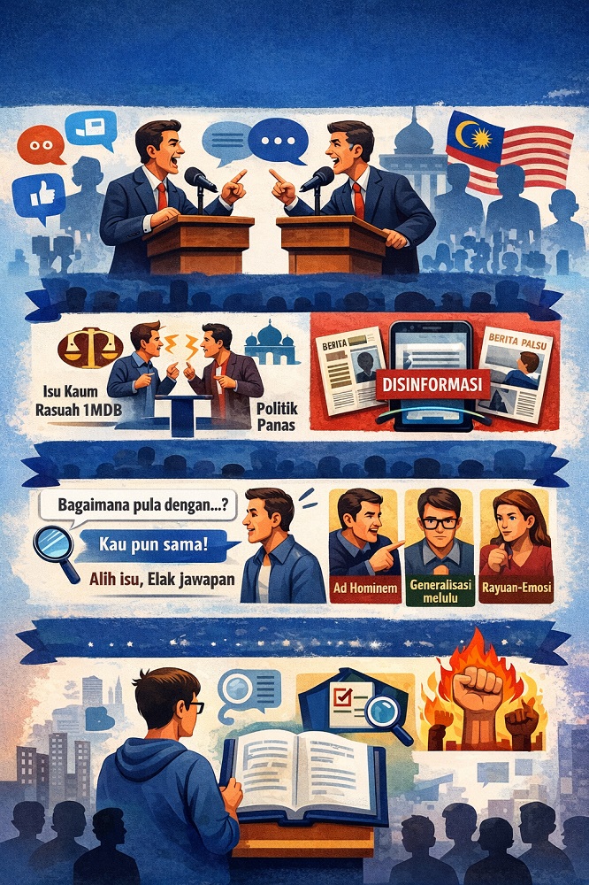 Polemik, Whataboutism dan Falasi Logik dalam Perdebatan Awam