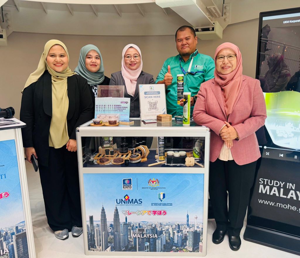 Produk Gris Gred Makanan Halal dan Terbiodegradasi hasil penyelidikan UMPSA di persada dunia