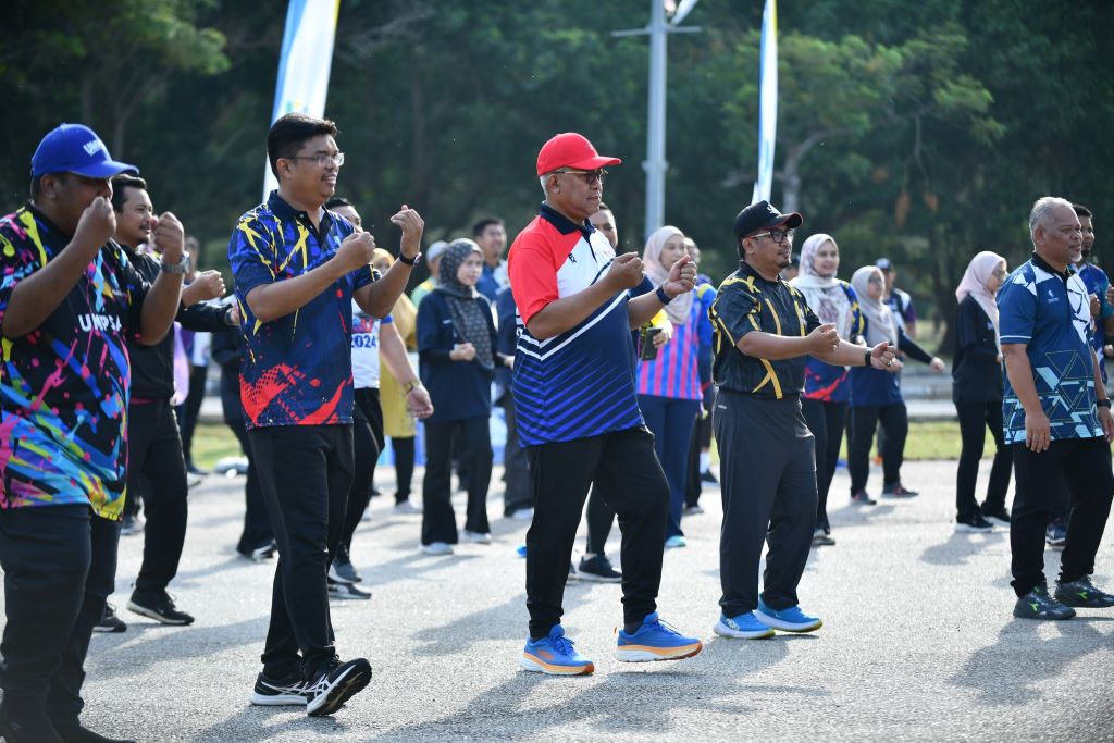 Program ‘Jom Sihat Bersama Naib Canselor’ tingkatkan kecergasan fizikal dan mental staf UMPSA