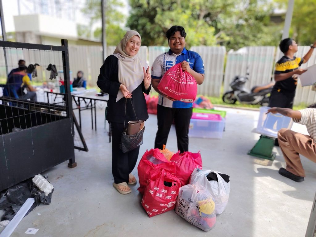 Program Go Green UMPSA catat kutipan hampir 900 kg bahan kitar semula