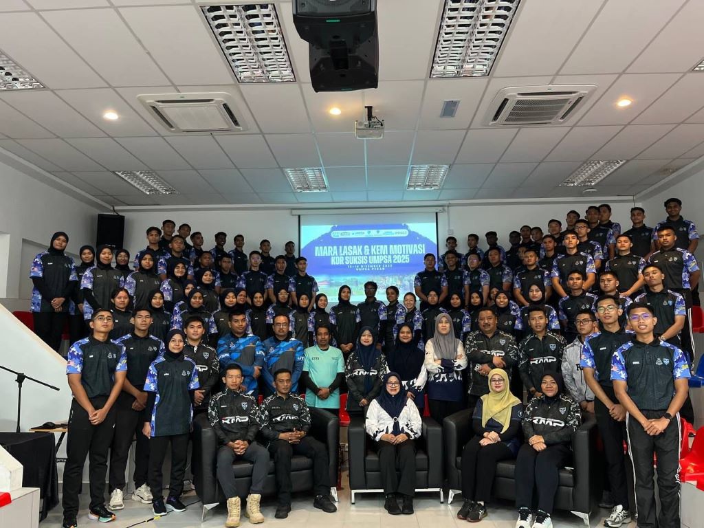 Program Mara Lasak dan Kem Motivasi Kor SUKSIS UMPSA 2025 perkukuh ketahanan, disiplin dan kepimpinan pelatih