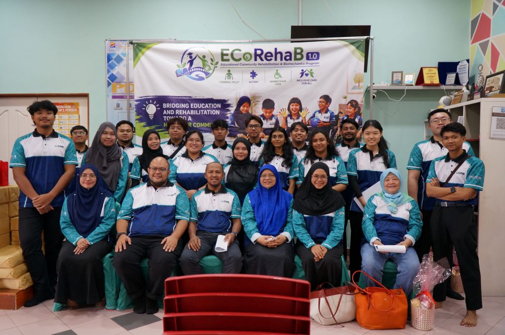 Program SULAM ECoRehaB 1.0 UMPSA kongsi ilmu biomekanik dan rehabilitasi dalam pemerkasaan komuniti OKU