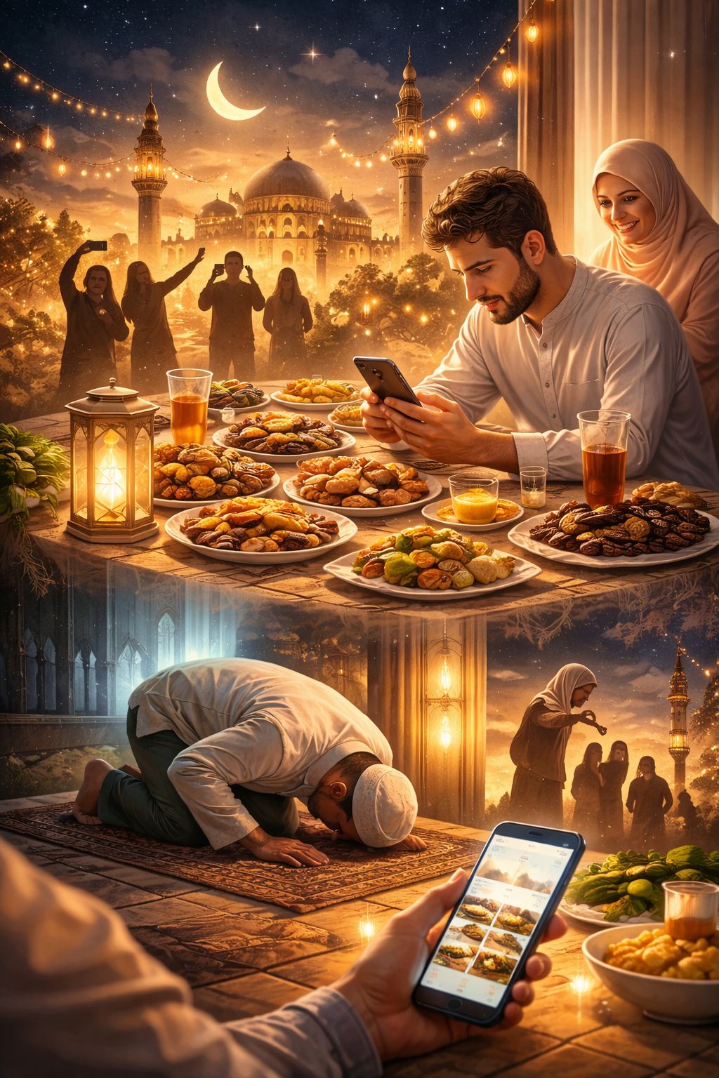 Ramadan di Skrin