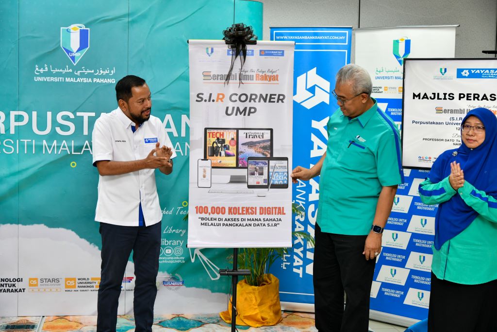 SIR Corner dan Bantuan Awal Pengajian YBR manfaat buat pelajar UMP