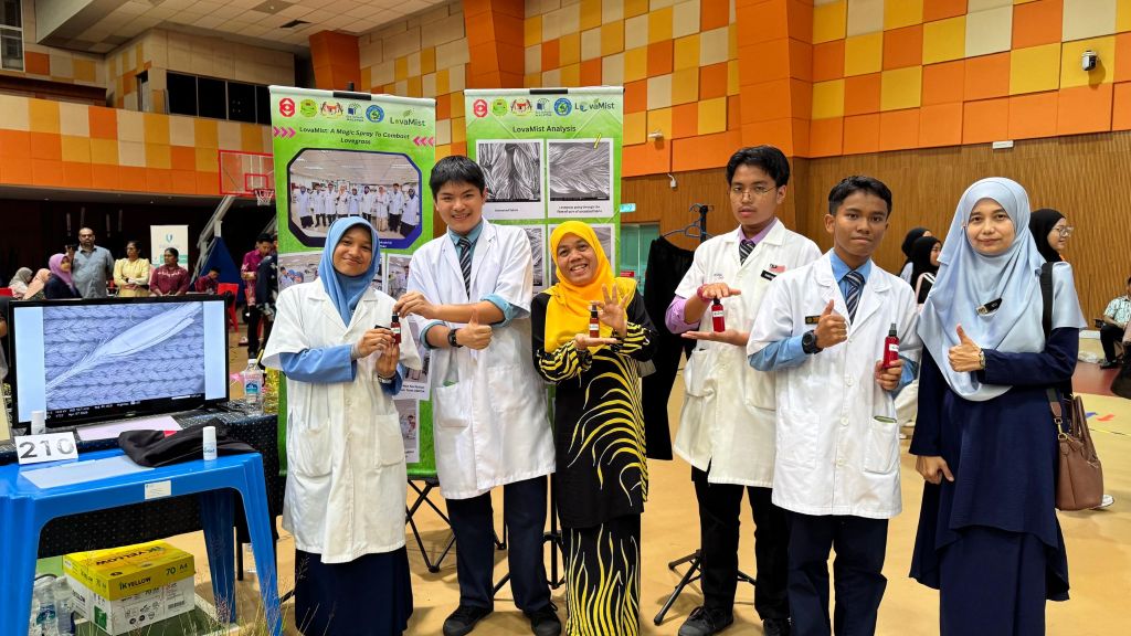 SMK Gudang Rasau Juara Anugerah Khas Innopintar menerusi inovasi LovaMist