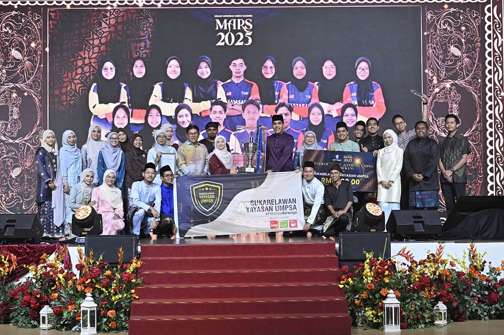 Sukarelawan Yayasan UMPSA dinobat Kumpulan Penasihat Terbaik MARS 2025