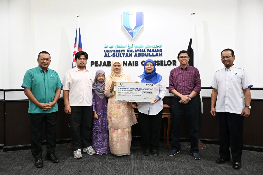 UMPSA santuni waris staf menerusi penyerahan manfaat kematian takaful