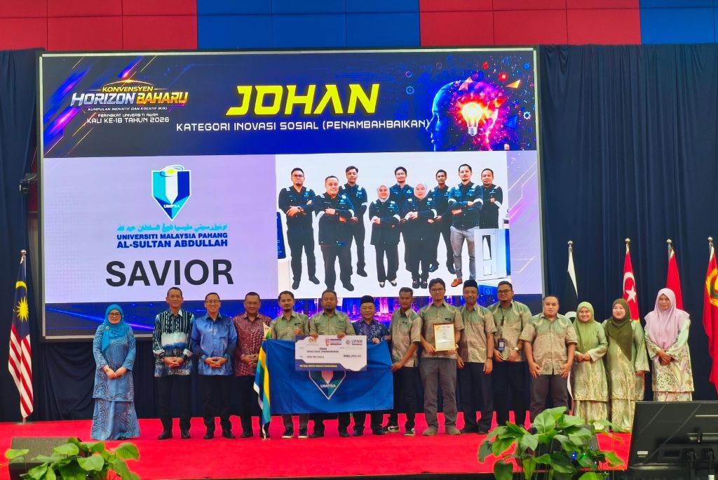 Teknologi Pintar ‘i-ECOBATOR’ beri manfaat buat komuniti dan dinobatkan Johan Kategori Inovasi Sosial