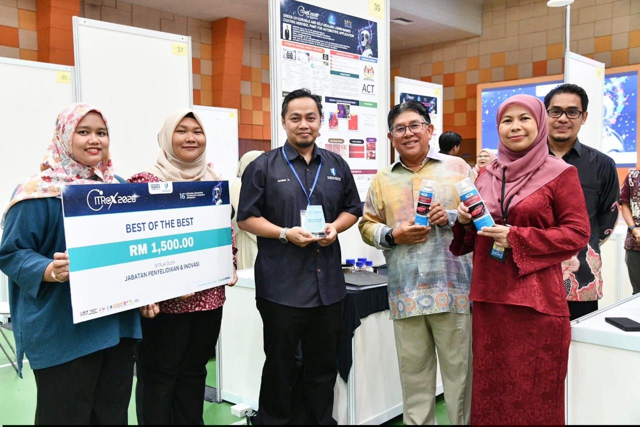 UMPSA Bangunkan LignoCoat UV, Salutan Automotif Hijau Berteknologi Self-Healing daripada Sisa Sawit