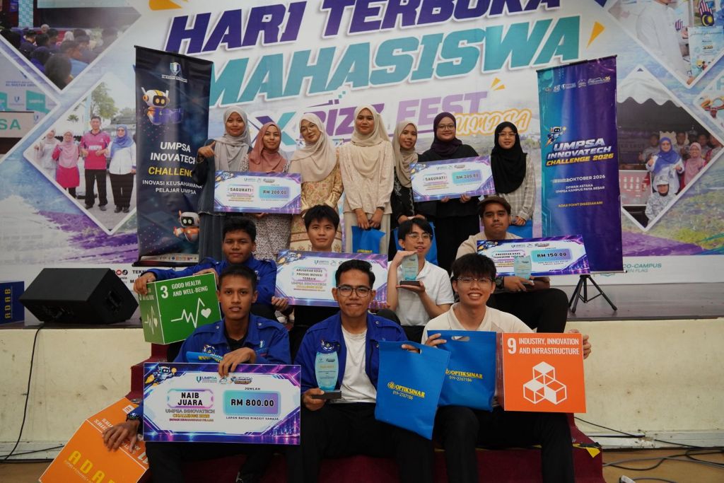 UMPSA Innovatech Challenge 2026 serlah potensi keusahawanan teknologi pelajar