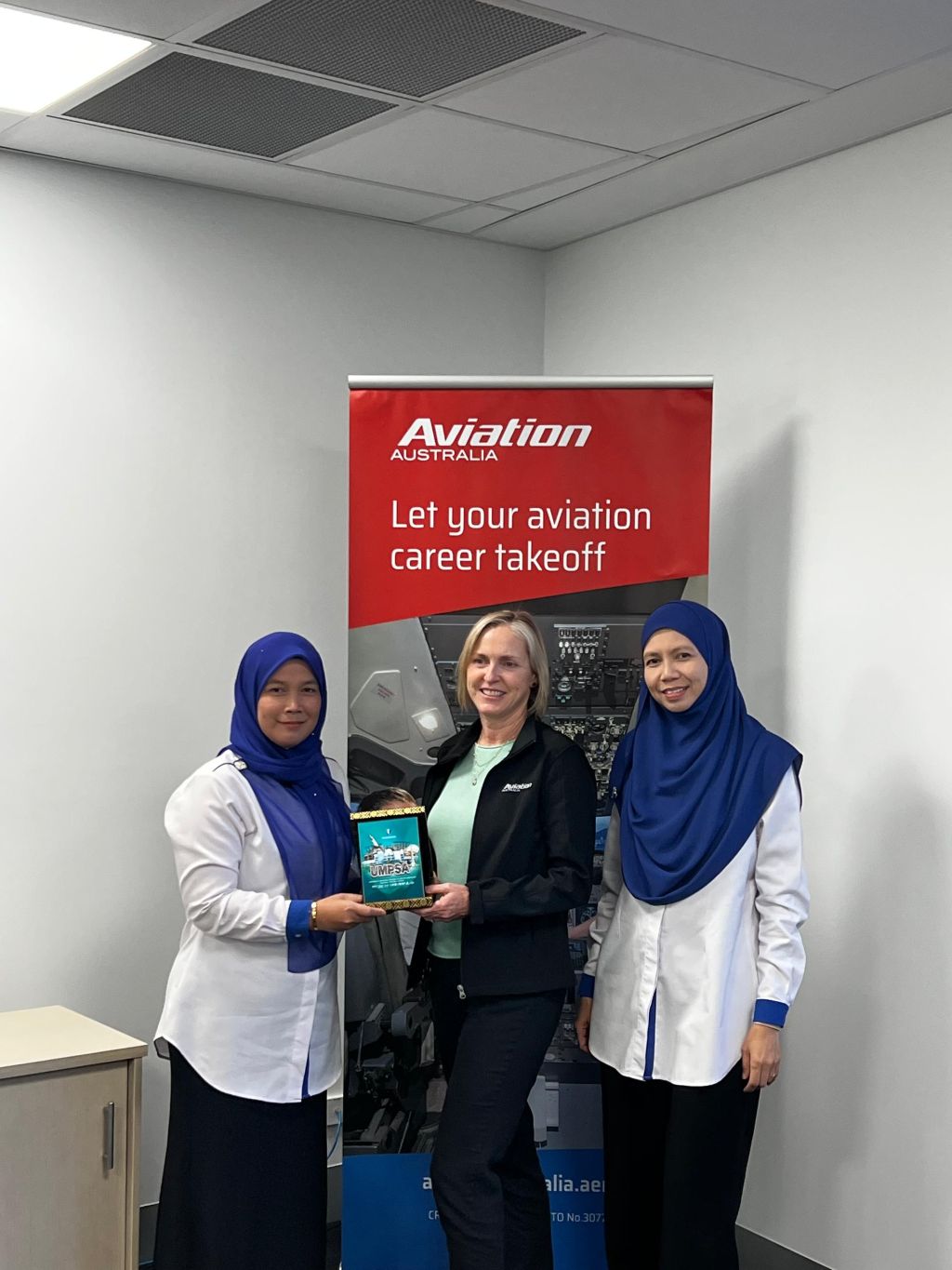 UMPSA Perkasa Bakat Pentadbiran Melalui Sangkutan di Aviation Australia, Brisbane, Australia