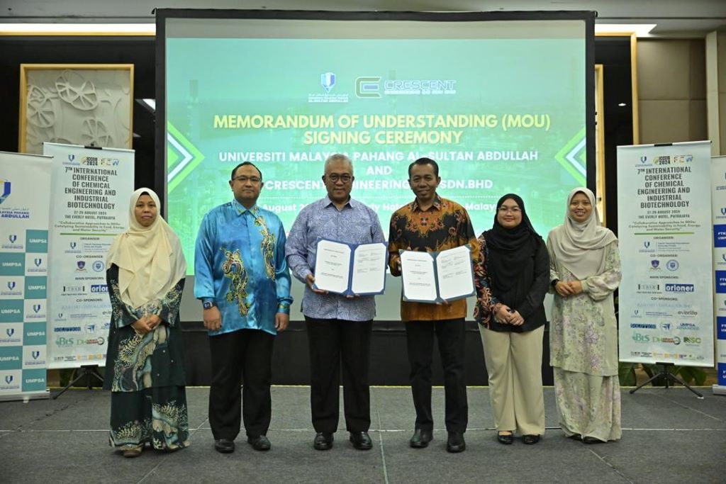 UMPSA anjur ICCEIB fokus pendekatan kolaboratif SDG terhadap Keselamatan Makanan, Tenaga dan Air