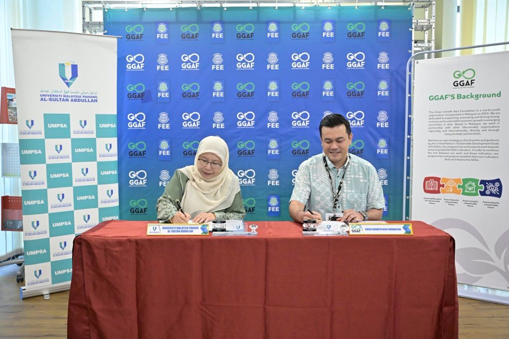 UMPSA cipta sejarah universiti pertama di Malaysia terima pengiktirafan Eco-Campus Green Flag