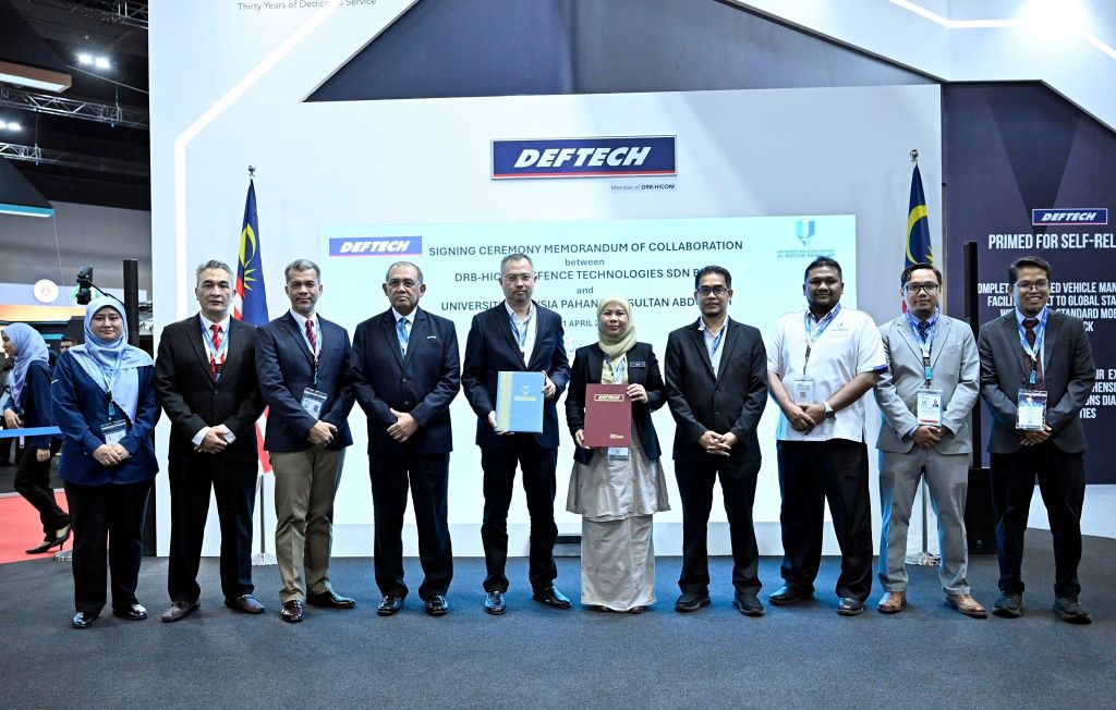 UMPSA dan DEFTECH meterai kerjasama memorandum kolaborasi perkukuh Inovasi Pertahanan