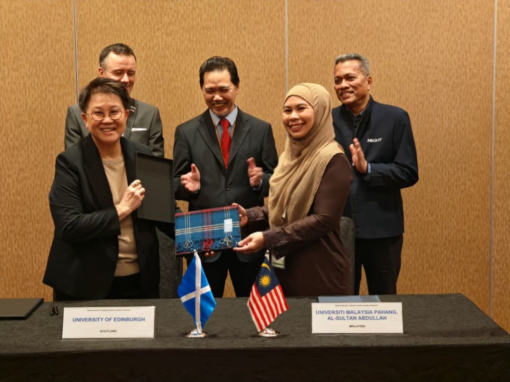 UMPSA dan The University of Edinburgh meterai kerjasama perkasa ekosistem akademik dan penyelidikan berimpak tinggi