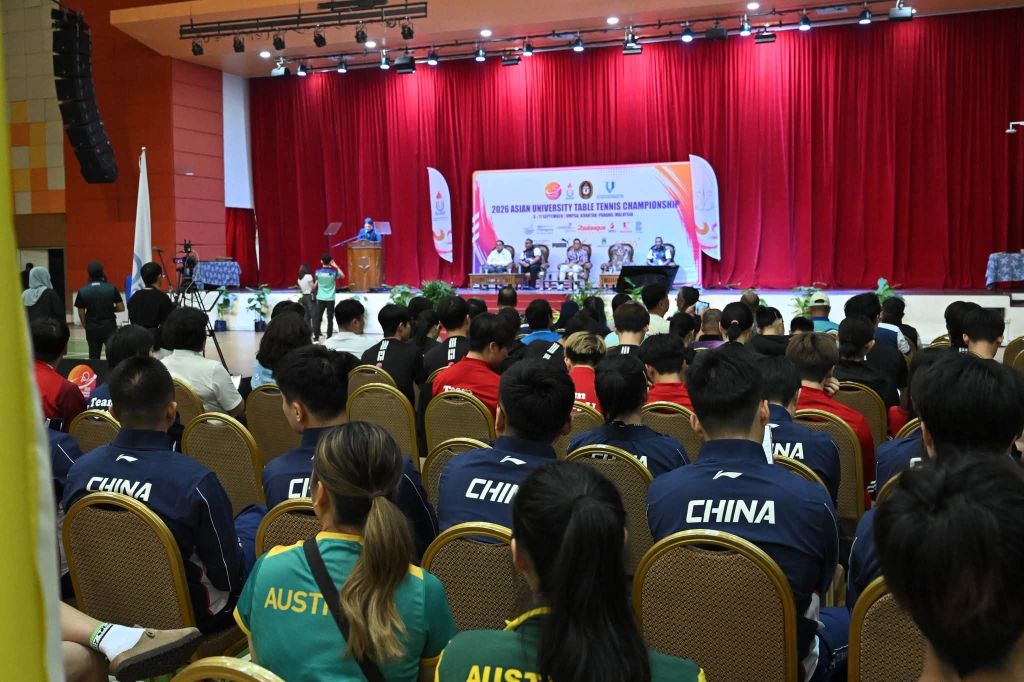 UMPSA himpun atlet universiti terbaik dalam Asian University Table Tennis Championship