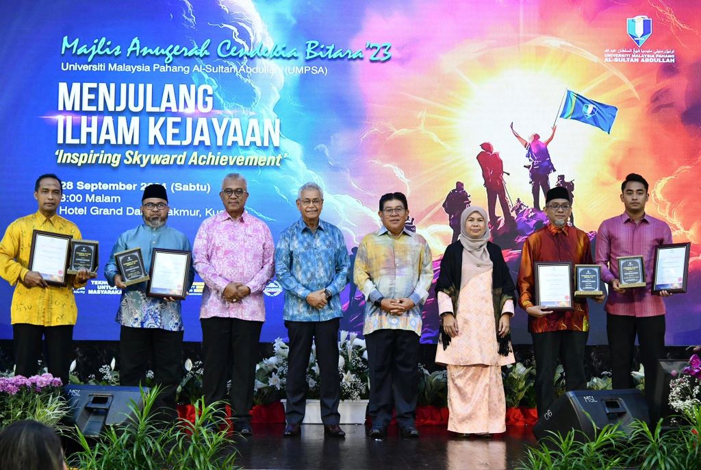 UMPSA iktiraf pensyarah cemerlang dalam Anugerah Cendekia Bitara