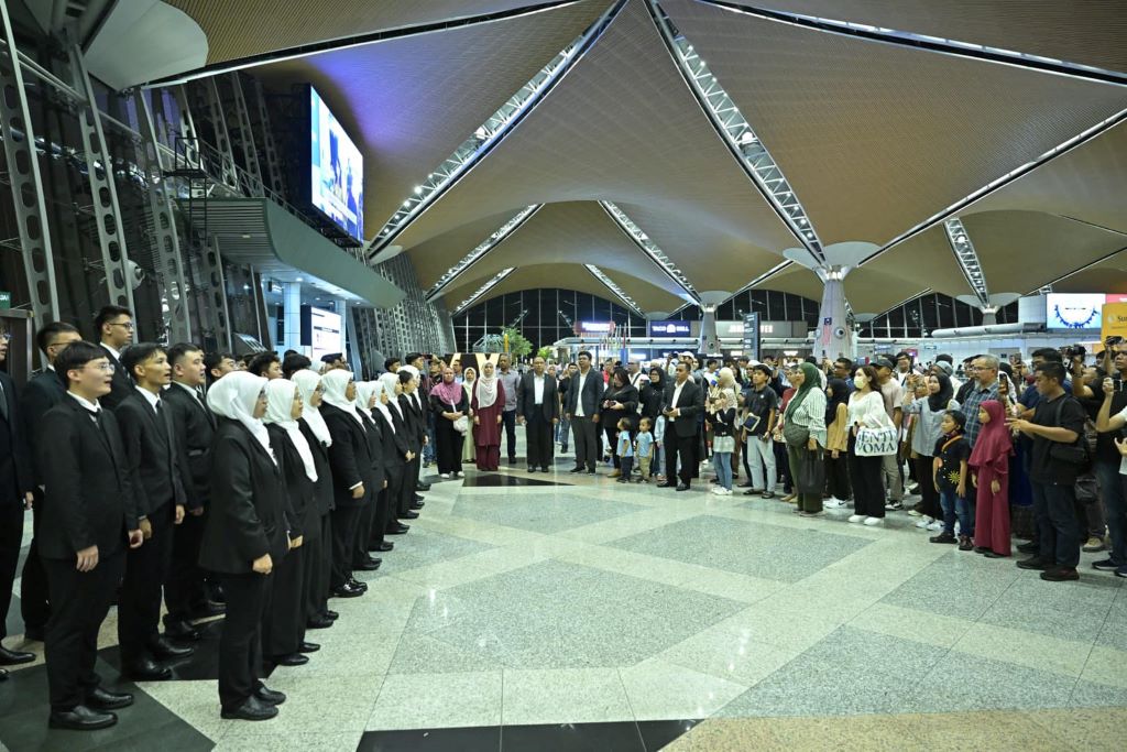 31 students of the 3rd Cohort of the BJTU–UMPSA Dual Degree Programme celebrated in a simple ceremony at KLIA