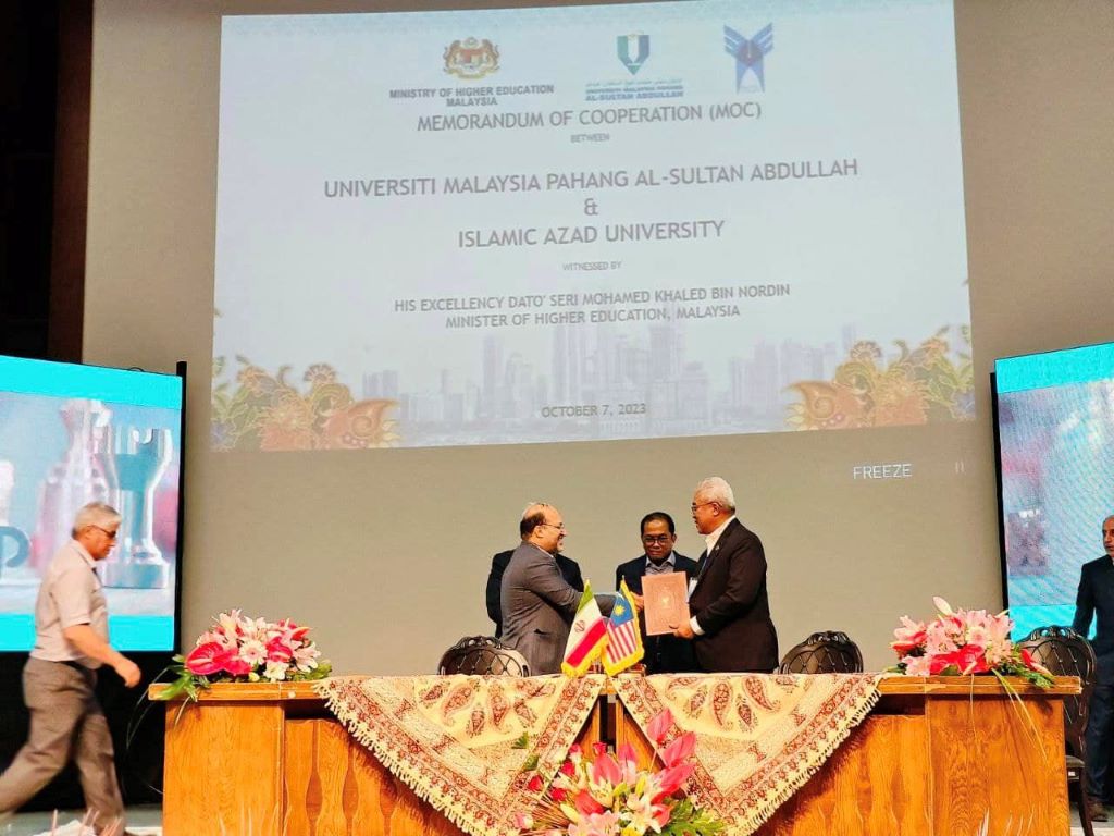 UMPSA jalin kerjasama dengan Islamic Azad University, Iran