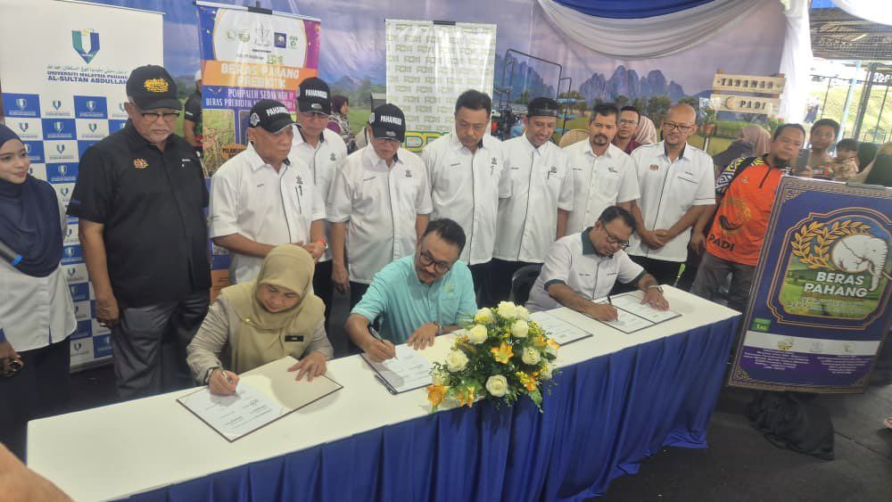 UMPSA jalin kerjasama dengan Konsortium Padi dan Beras Rakyat (KPBR) hasil beras prebiotik pertama negara