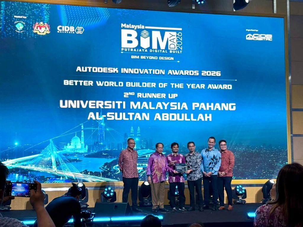 UMPSA lakar pencapaian berprestij di Malaysia’s BIM Day 2026