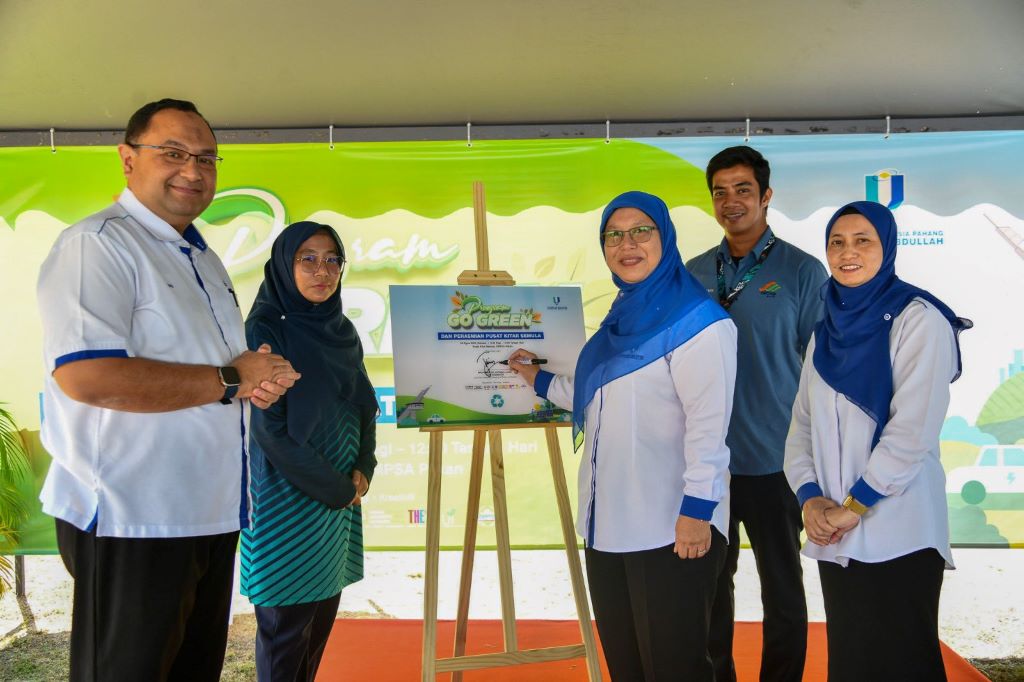 UMPSA lancar Pusat Kitar Semula memperkukuh Agenda Kelestarian