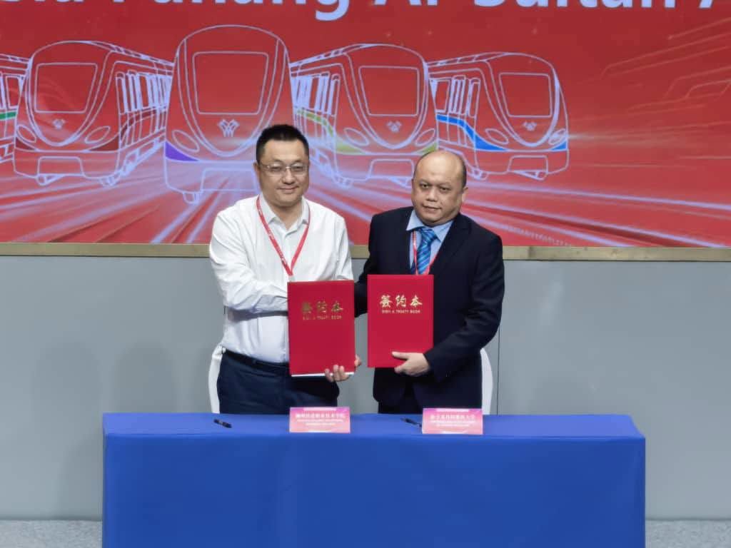 UMPSA perkukuh TVET rel, meterai kerjasama dengan Liuzhou Railway VTC