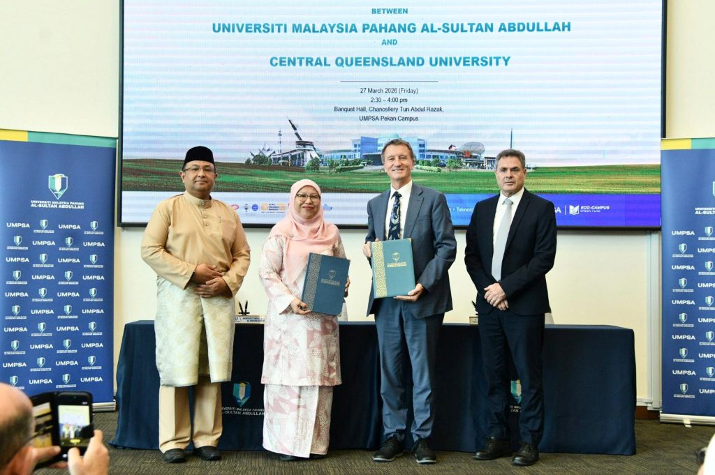 UMPSA perkukuh kerjasama antarabangsa dengan CQUniversity Australia dalam Program Dual PhD dan Sarjana