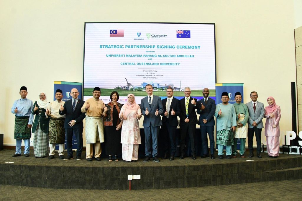 UMPSA perkukuh kerjasama antarabangsa dengan CQUniversity Australia dalam Program Dual PhD dan Sarjana