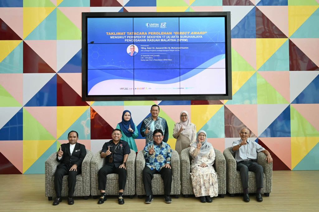 UMPSA perkukuh tadbir urus perolehan melalui taklimat tatacara tender ‘direct award’