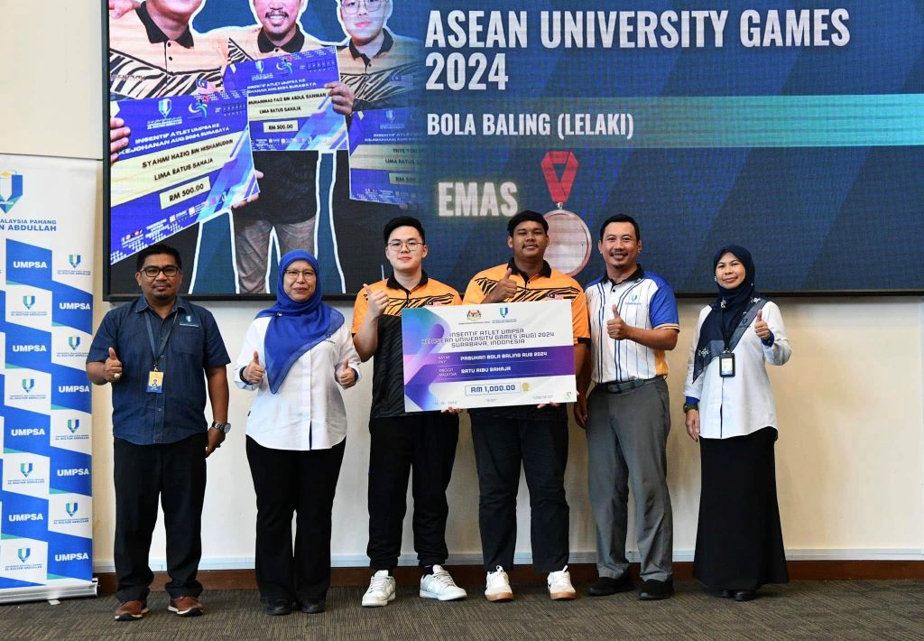 UMPSA rai atlet cemerlang dalam Majlis Apresiasi Atlet 2024