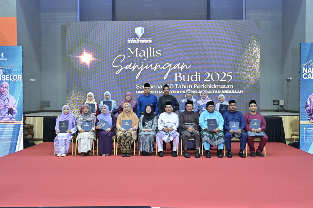UMPSA raikan 115 warga setia dalam Majlis Sanjungan Budi 2025