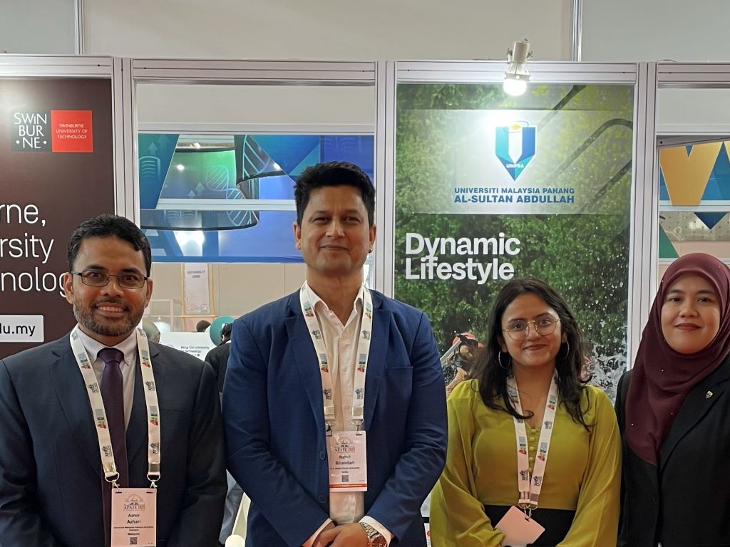 UMPSA strengthens global engagement at APAIE 2025 in Delhi
