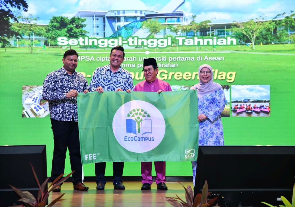 UMPSA terima pengiktirafan EcoCampus Green Flag Pertama ASEAN