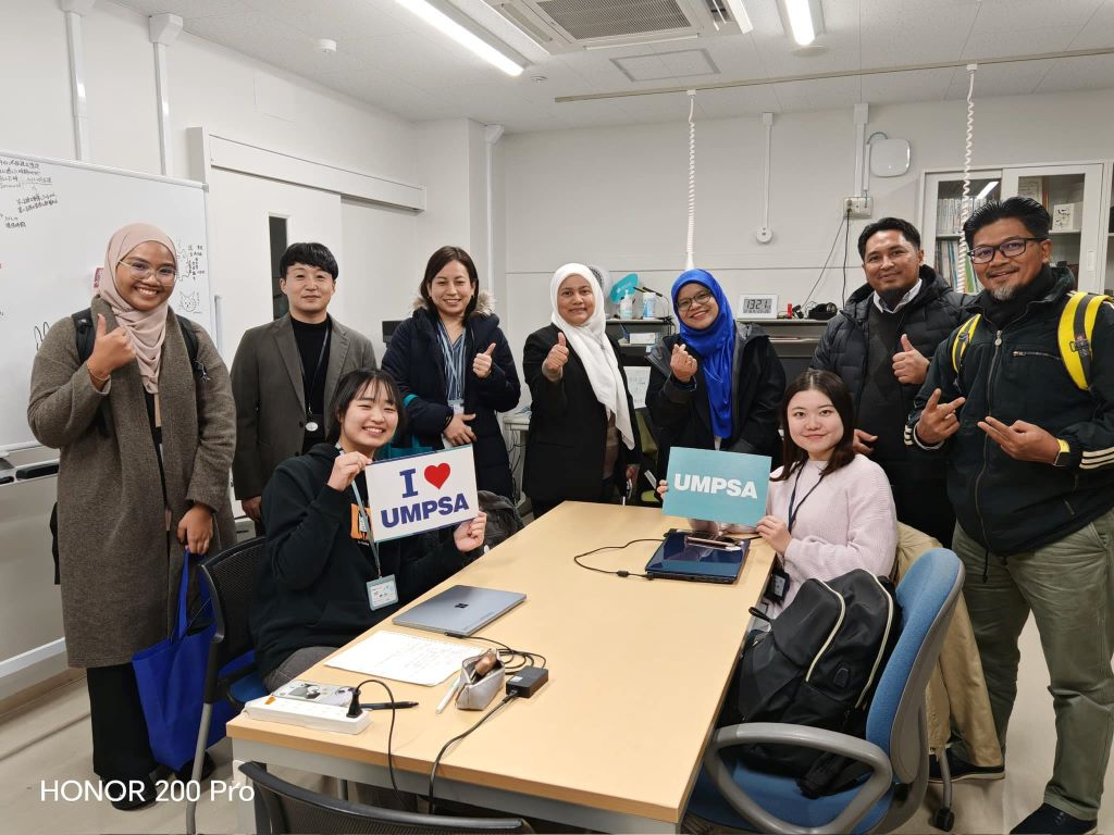 UMPSA teroka kerjasama dengan Tsukuba University