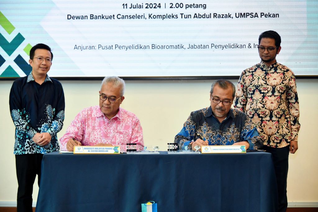 UMPSA teroka kerjasama industri nanas bersama Lembaga Perindustrian Nanas Malaysia (LPNM)