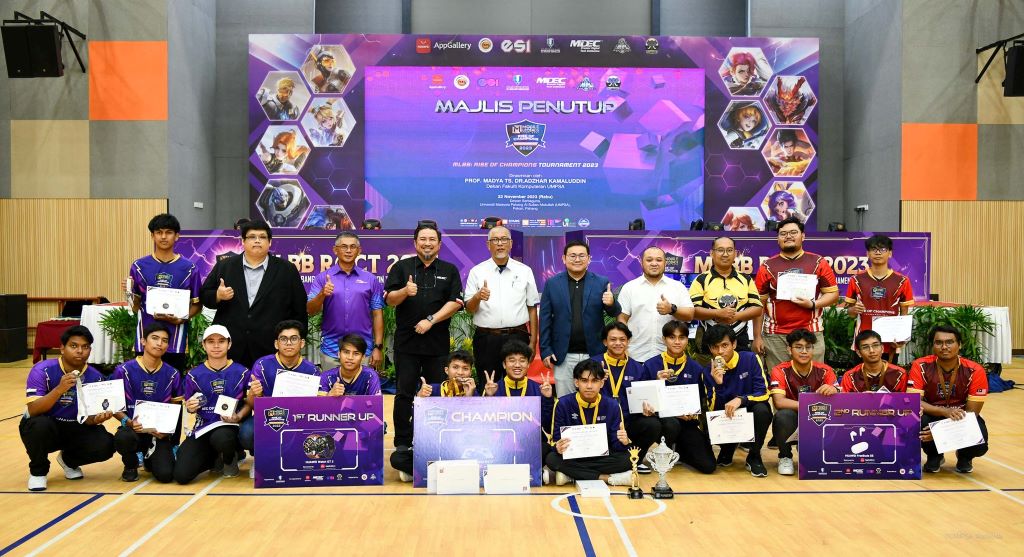 UMPSA hosts the MLBB: ROCT 2023 Grand Championship, boosting the e-sports scene among university students