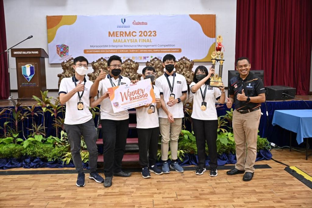 UMPSA tuan rumah Pertandingan MoonsooSIM Enterprise Resource Management (MERMC) 2023