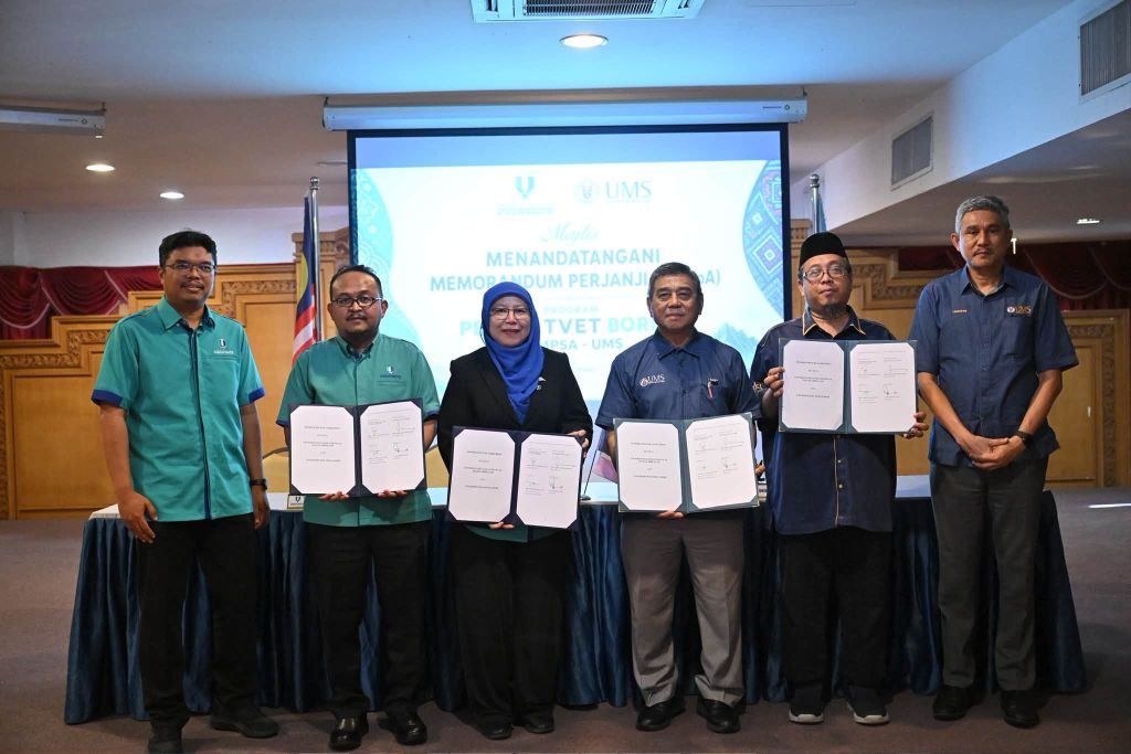 UMPSA, UMS meterai MoA Program TVET Borneo Pesisir perluas akses pendidikan tinggi di Sabah