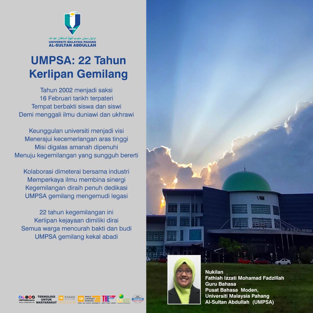 UMPSA : 22 Tahun Kerlipan Gemilang