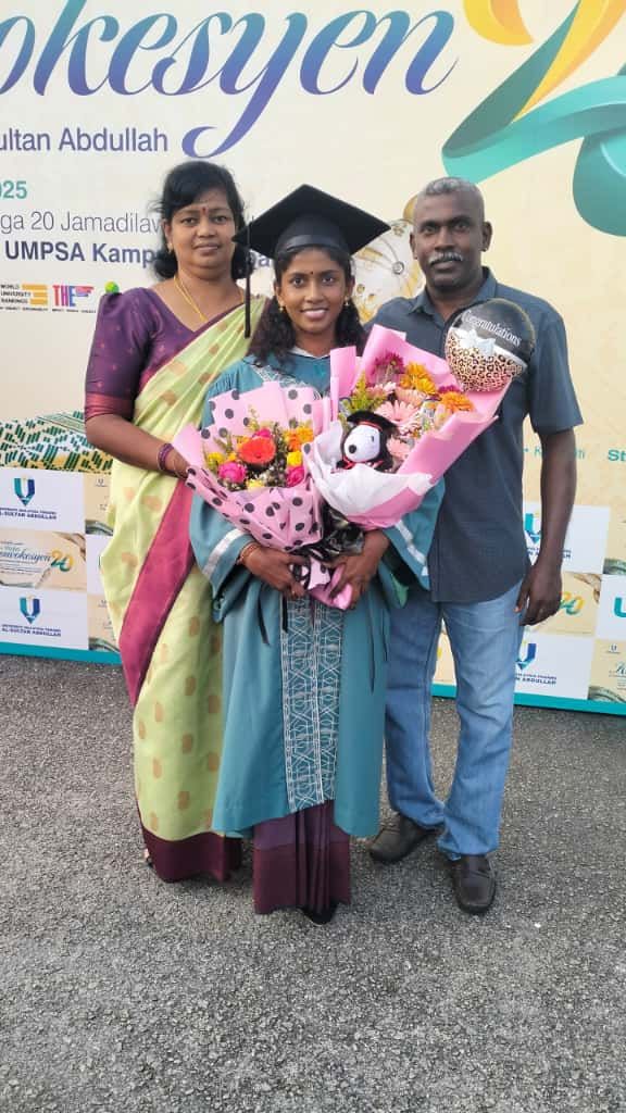 Ujian Bukan Alasan, Pavithra Buktikan Tiada Yang Mustahil Dengan Semangat Dan Usaha