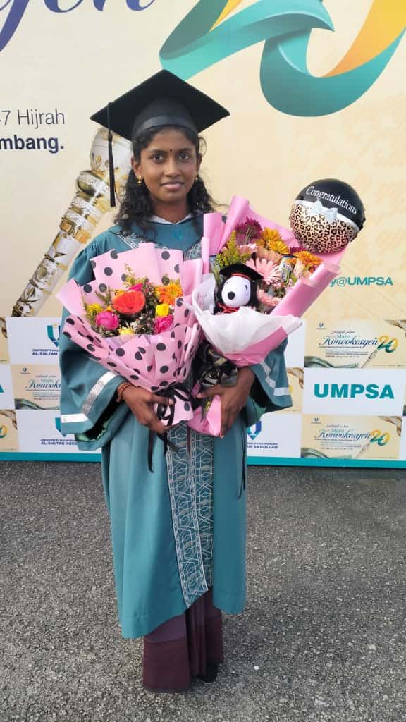 Ujian Bukan Alasan, Pavithra Buktikan Tiada Yang Mustahil Dengan Semangat Dan Usaha