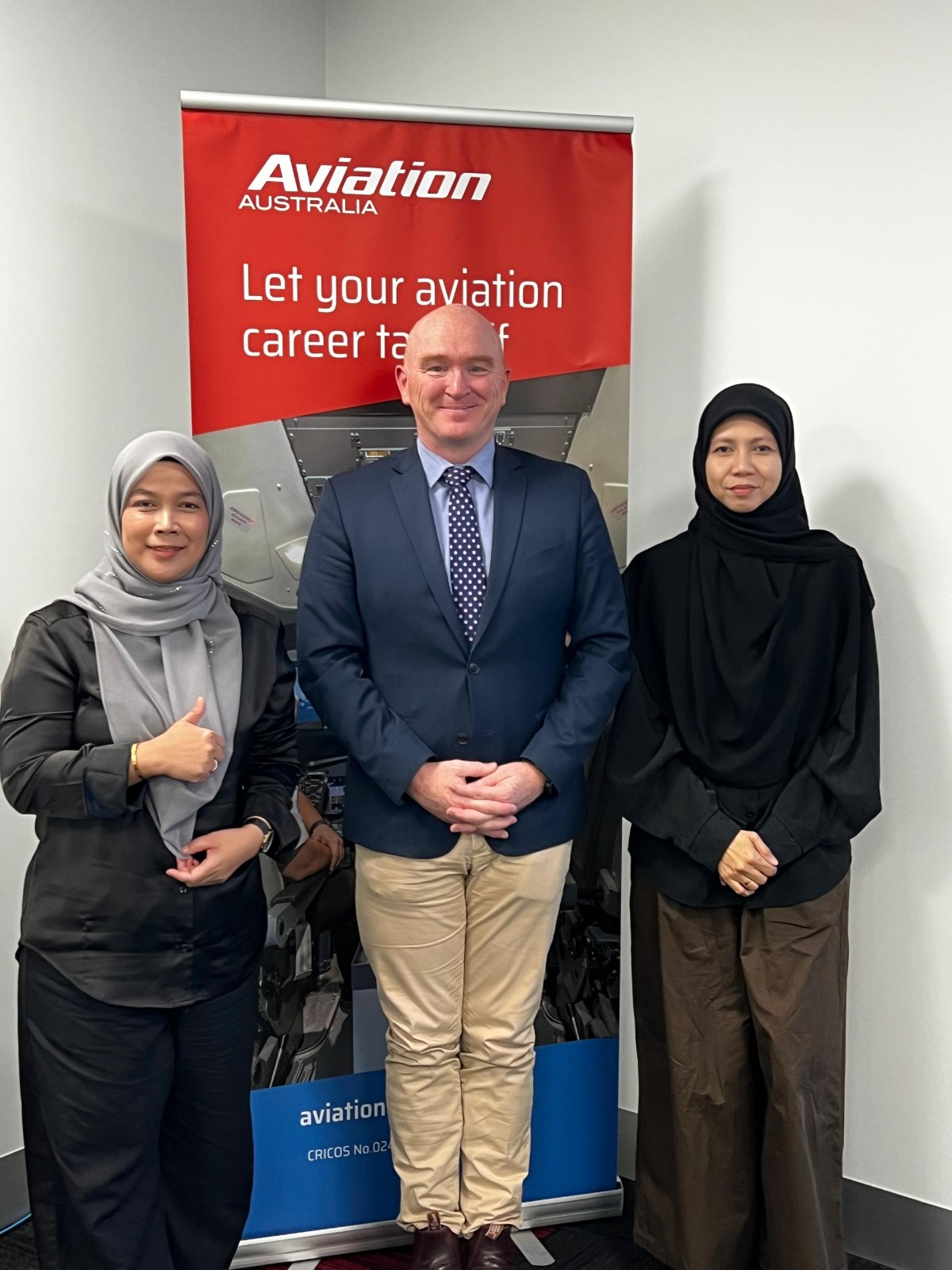 UMPSA Perkasa Bakat Pentadbiran Melalui Sangkutan di Aviation Australia, Brisbane, Australia