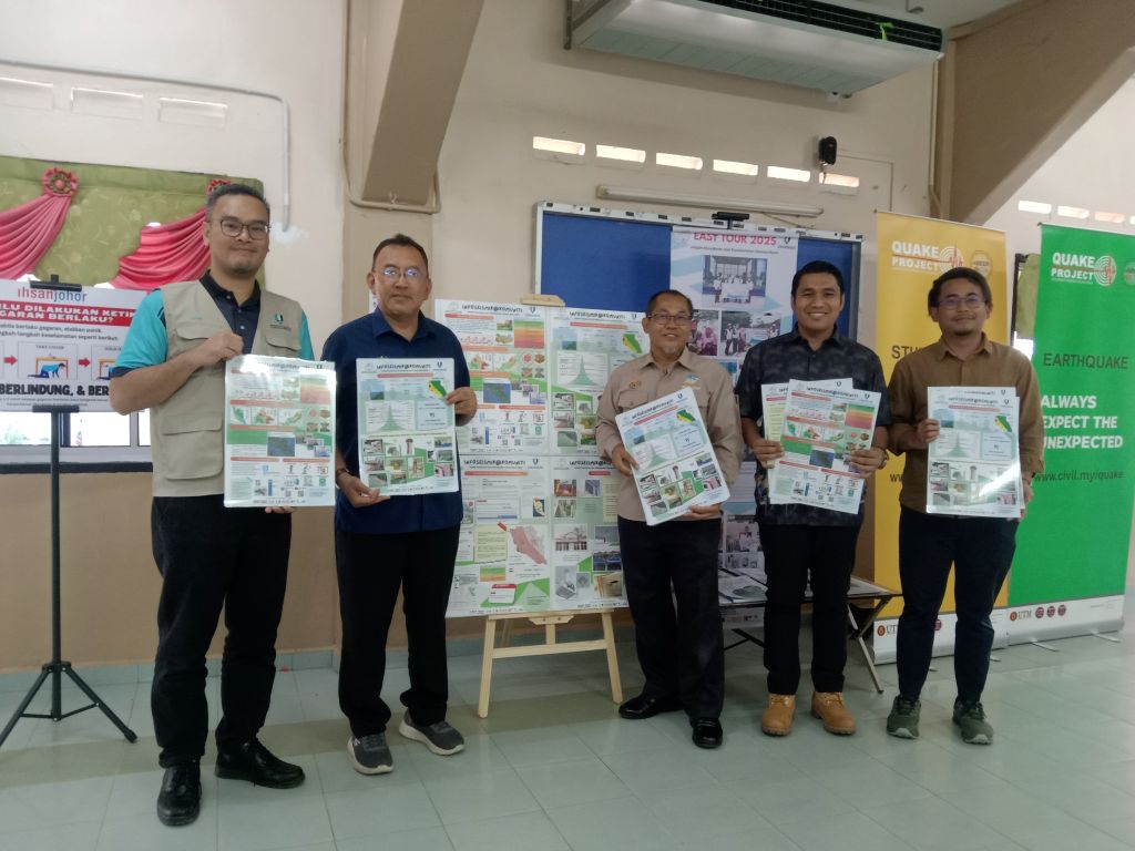 EASY UMPSA perkasa ilmu kesiapsiagaan gempa bumi bersama komuniti Segamat